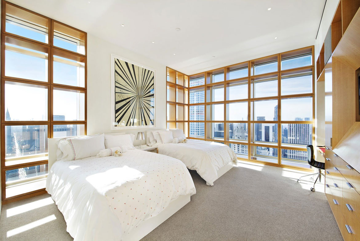 Renovated apartment bay view